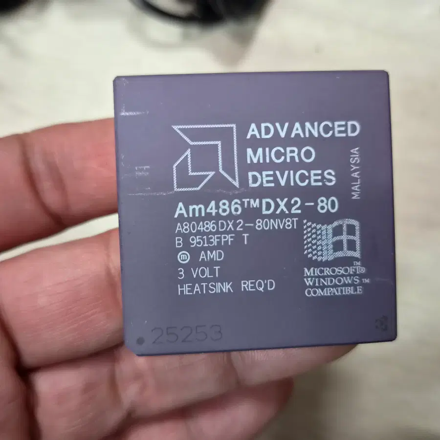 AMD 486 DX2-80 CPU 테스트못함