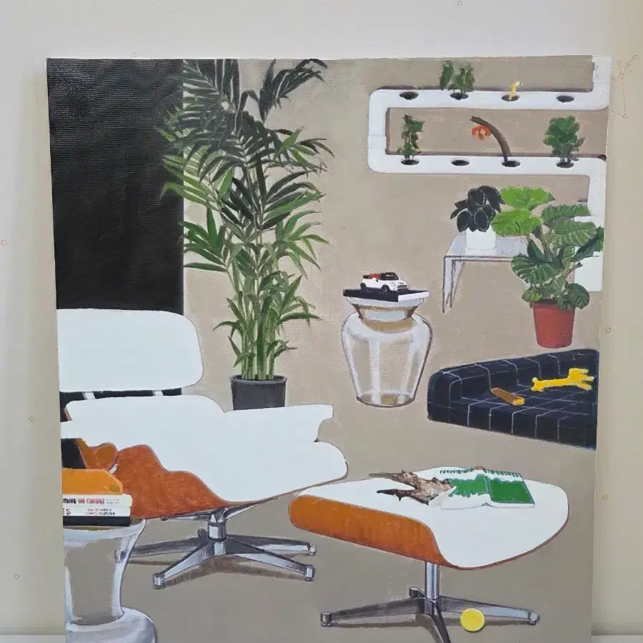 새상품 박광출 화가 인테리어 유화 그림