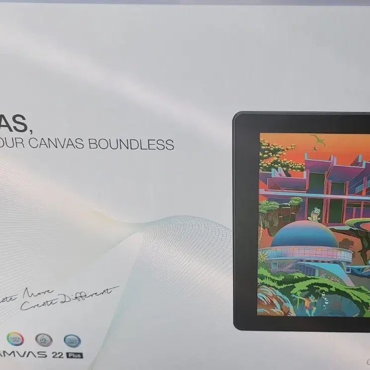 최저가) 휴이온 Kamvas 22 Plus 캄바스 22인치 액정타블렛