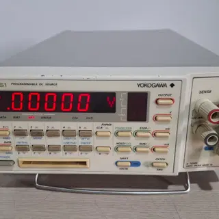 Yokogawa 7651 Programmable DC Source 정밀 전압 전류 발생기 | 측정