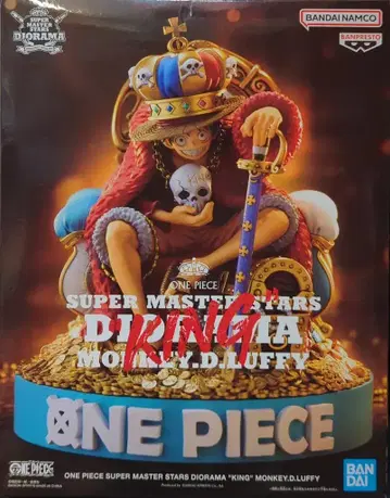 반프레스토 SUPER MASTER STARS DIORAMA ONE PIECE 'KING' 몽키 D 루피