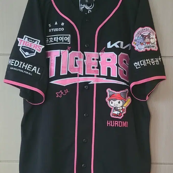 KIA 타이거즈 쿠로미 야구 유니폼 4XL(120)
