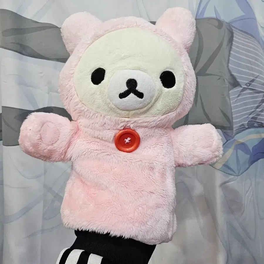 코리락쿠마 핸드퍼 인형