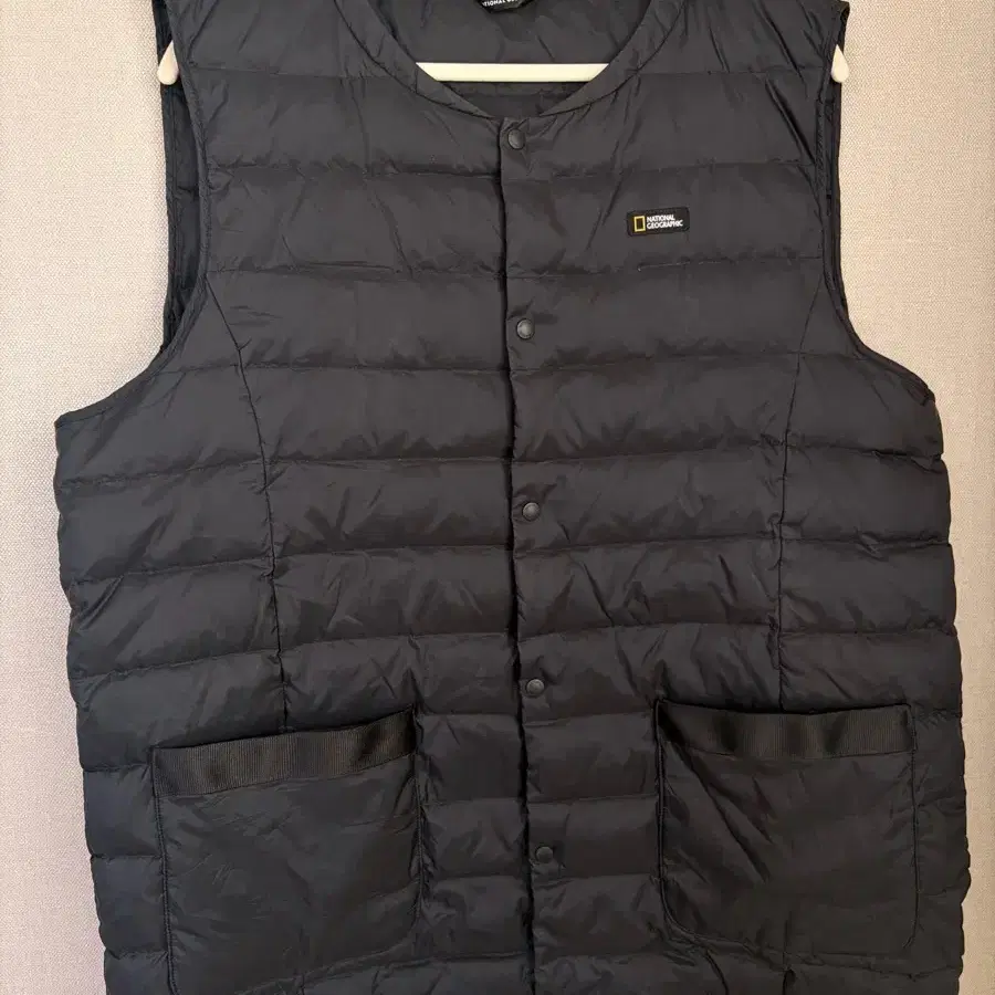 내셔널지오그래픽 패딩 조끼 남4xl