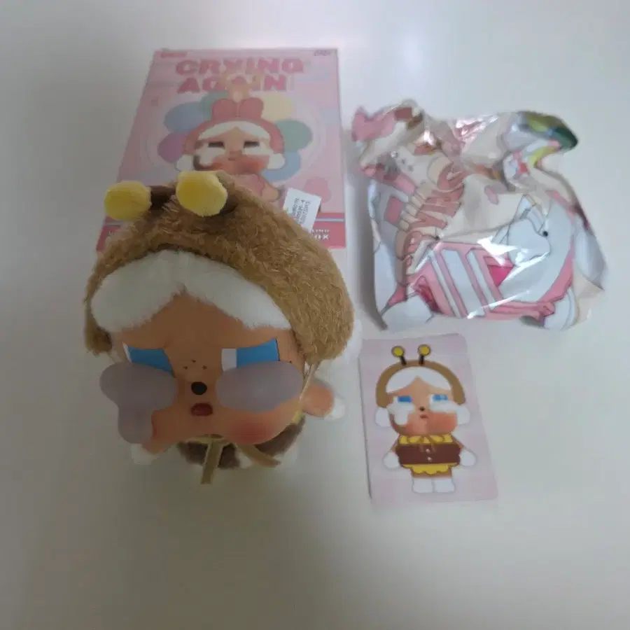 팝마트 크라이베이비 어게인 꿀벌 키링