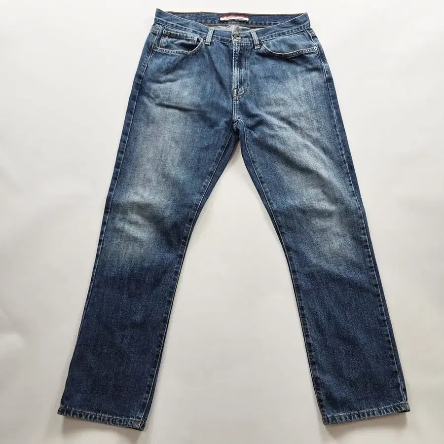 타미힐피거 청바지 일자 워싱 데님 사이즈32 R7652