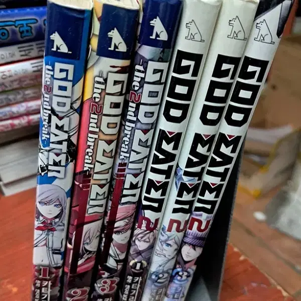 GOD EATER 1-3 /the 2nd break 1-3 권 총6 권 /레진코믹스