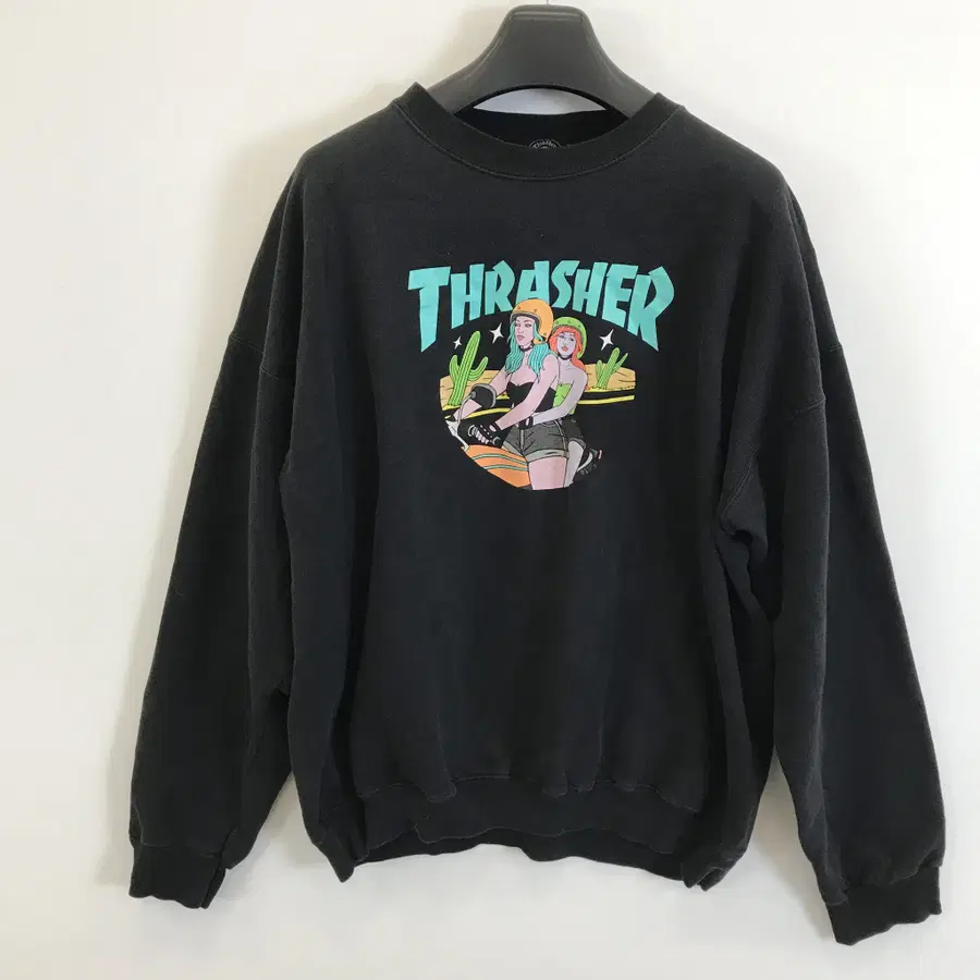 트레셔 Thrasher Babes 크루넥 스웻 [XL]