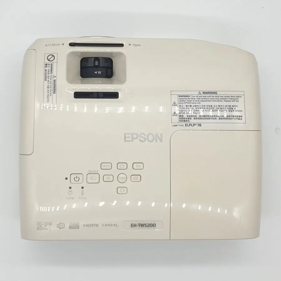 엡손 EH-TW5200 2000안시 풀HD 홈시어터 중고 빔프로젝터