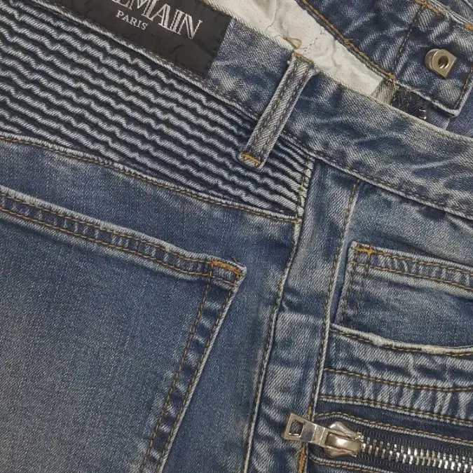 BALMAIN 발망(사방스판) 바이커진 30인치(No.598)드라이완료!