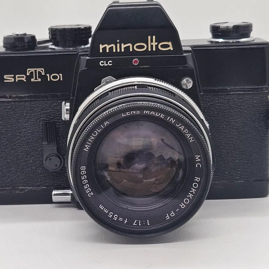 [희귀 올블랙/완동품] 미놀타 SRT 101 + 55mm F1.7