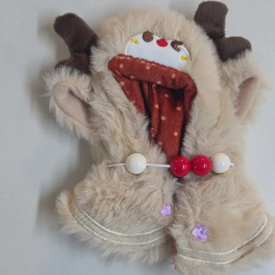 10cm 인형옷 ) 루돌프 케이프 망토