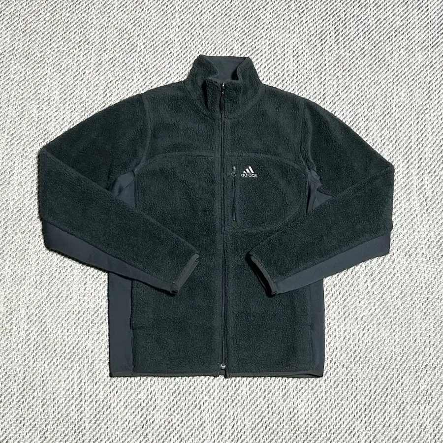 [S] adidas 아디다스 다크그린 후리스 집업 자켓
