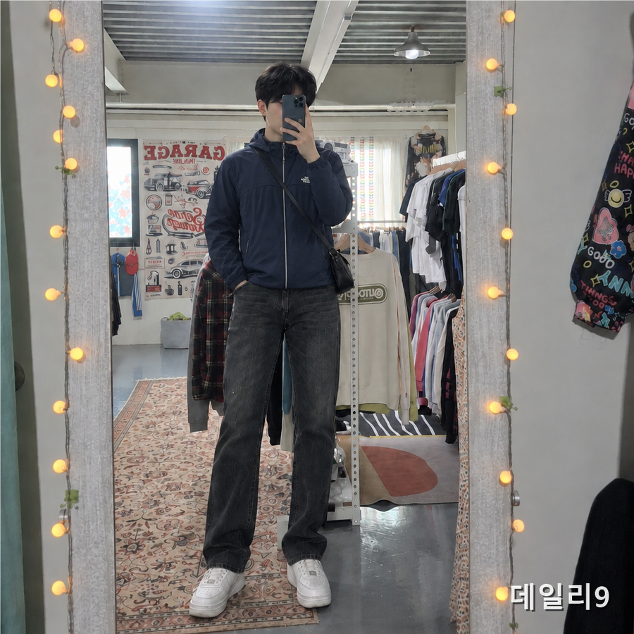 46번 노스페이스 바람막이 100