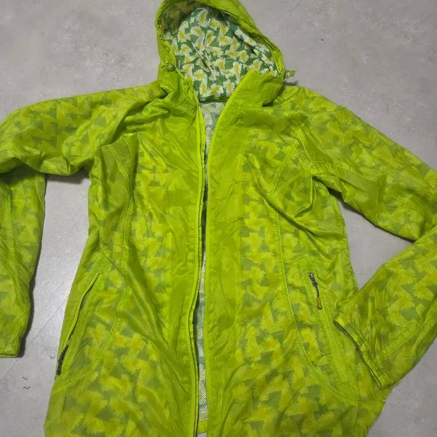 Seolbe 여성바람막이 2XL 라임색