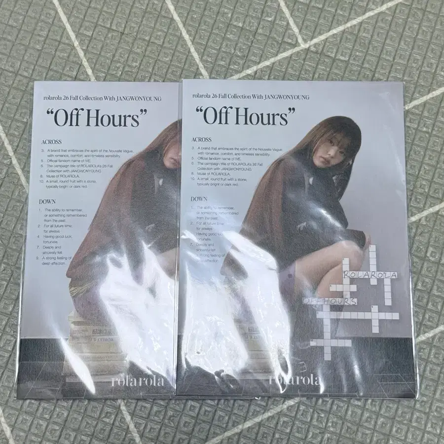 아이브 장원영 로라로라 가을 ver. 포토카드 세트 판매 합니다!