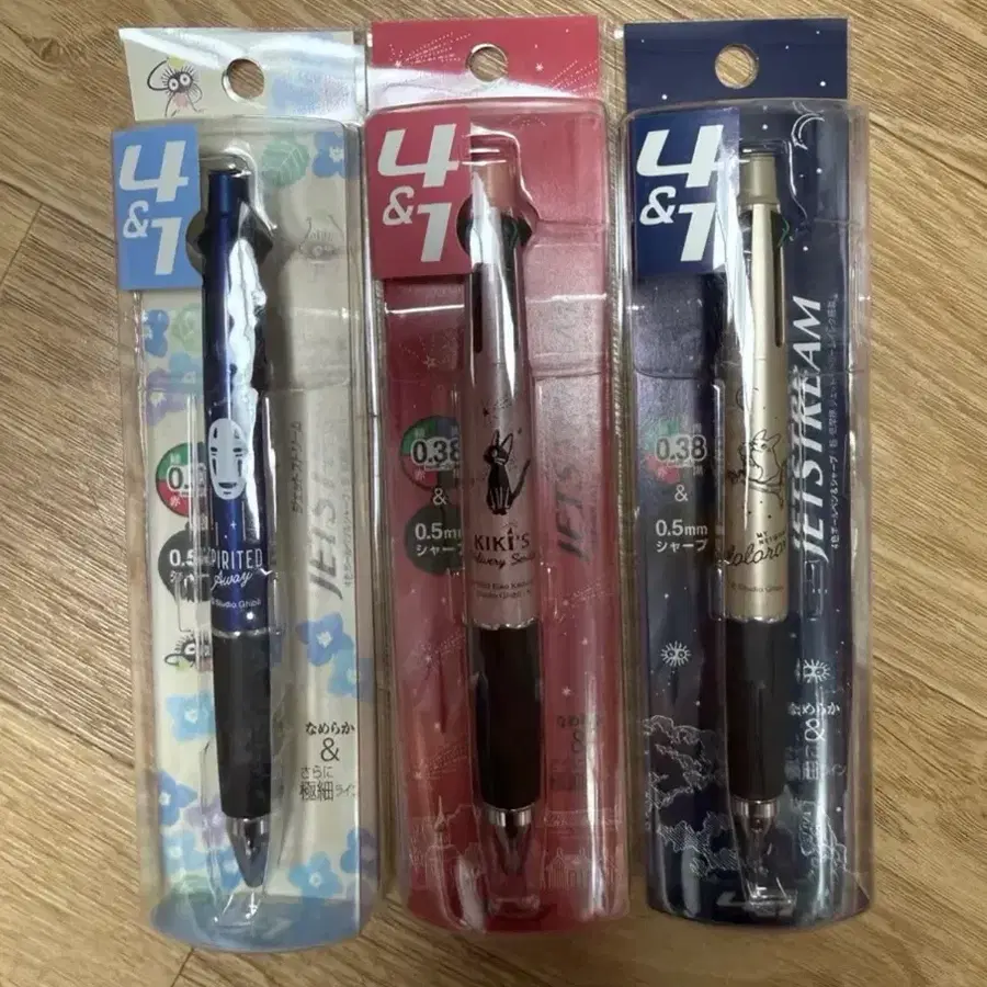 지브리 제트스트림 지브리 샤프 볼펜 토토로 마녀배달부 키키 가오나시 센과 치히로