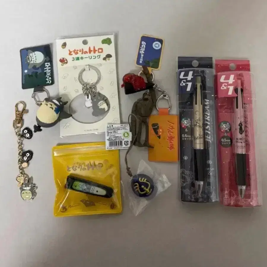 지브리 키링 토토로 키링 라퓨타 마녀배달부 키키 토토로 볼펜 샤프
