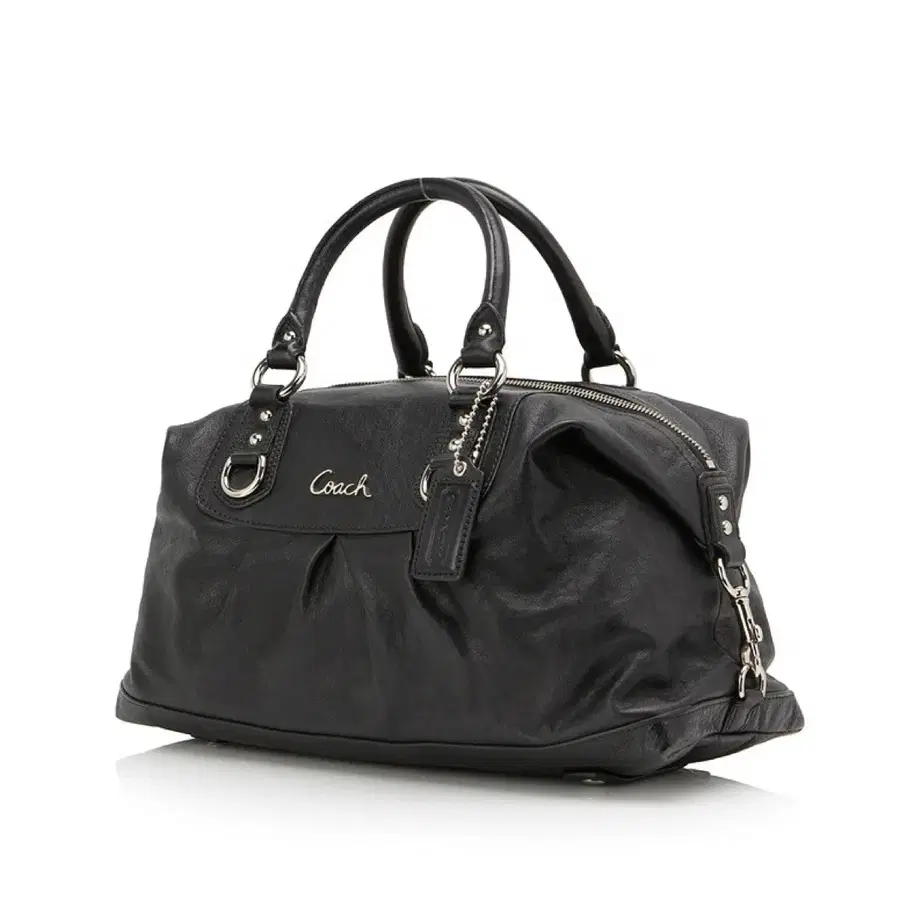 COACH 코치 여성 숄더백 가죽 가방 블랙