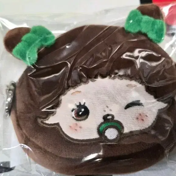 몬치치 베비치치 얼굴 미니파우치(미개봉, 라보에이치 콜라보)