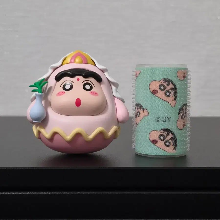 [무게감 있음] 7.3cm  짱구 오뚝이 피규어