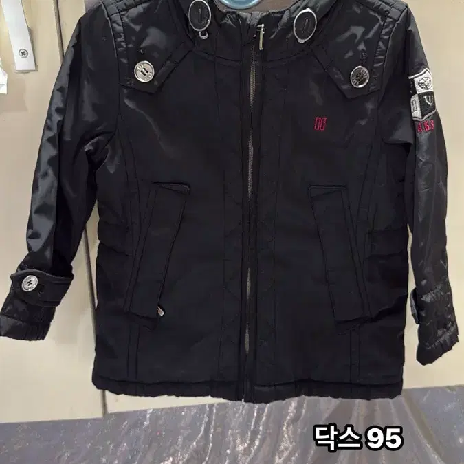 아기옷) 닥스 95 블랙 패딩 점퍼