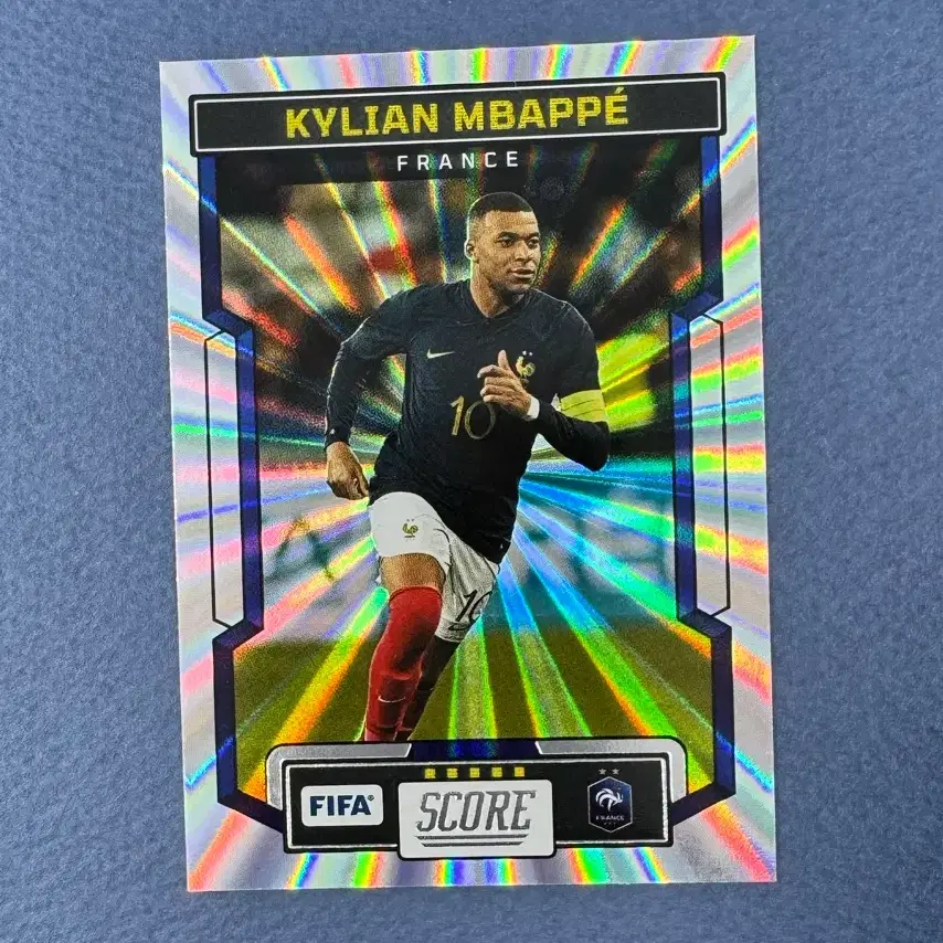 2023-24 Panini Score FIFA 킬리안 음바페 Silver Laser Parallel France