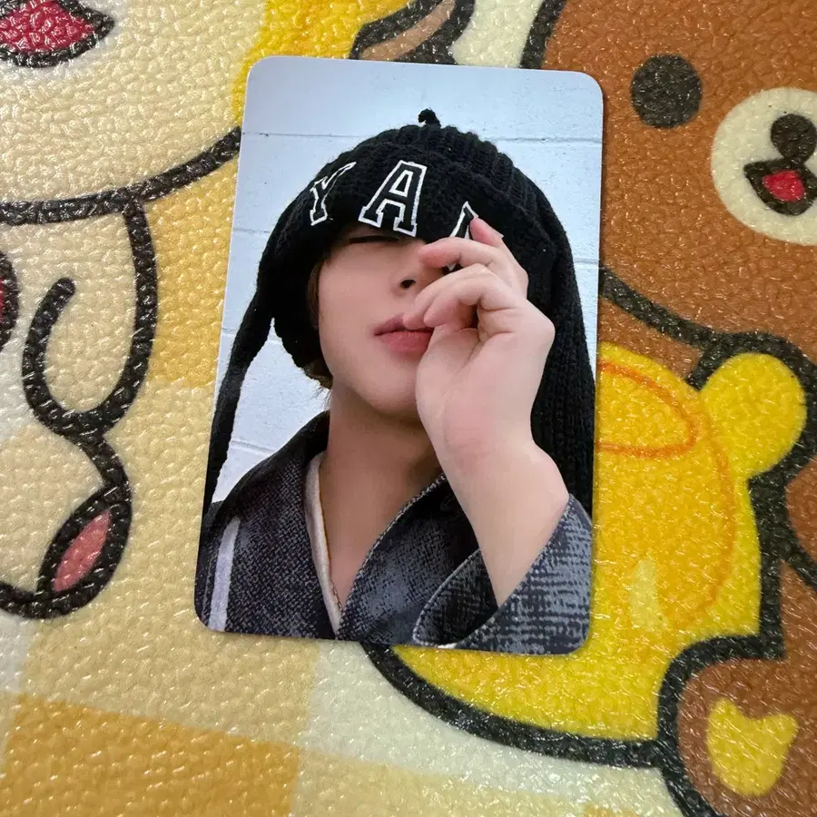 박지훈 Mini7 에버라인 럭키드로우 포카