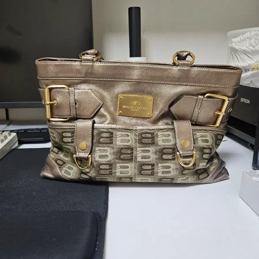 발렌시아가 Balenciaga Monogram Leather Tote Bag 가방 명품 숄더백 토트백