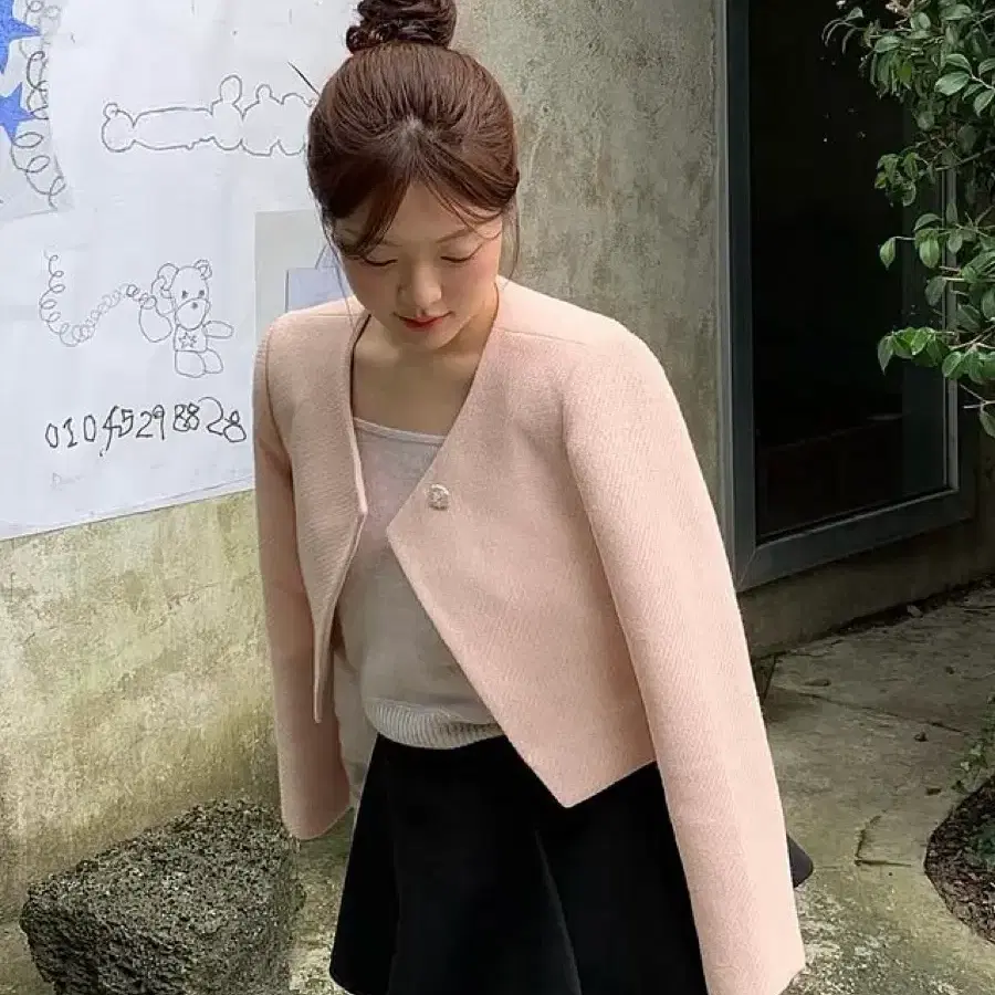 소버샵 트위드 자켓 새상품
