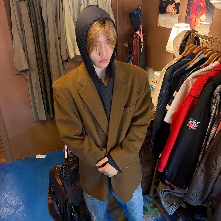 APALLETTA 재팬 메이드 울 캐시미어 자켓