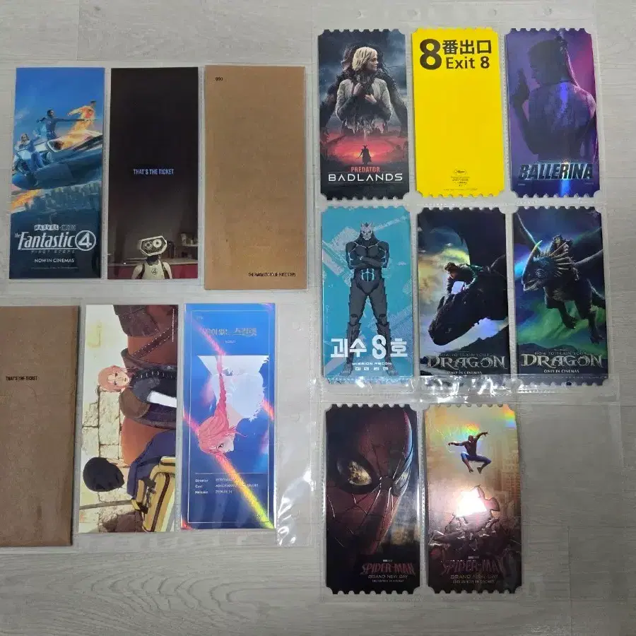메가박스 오리지널 티켓 cgv ttt 영화 티켓