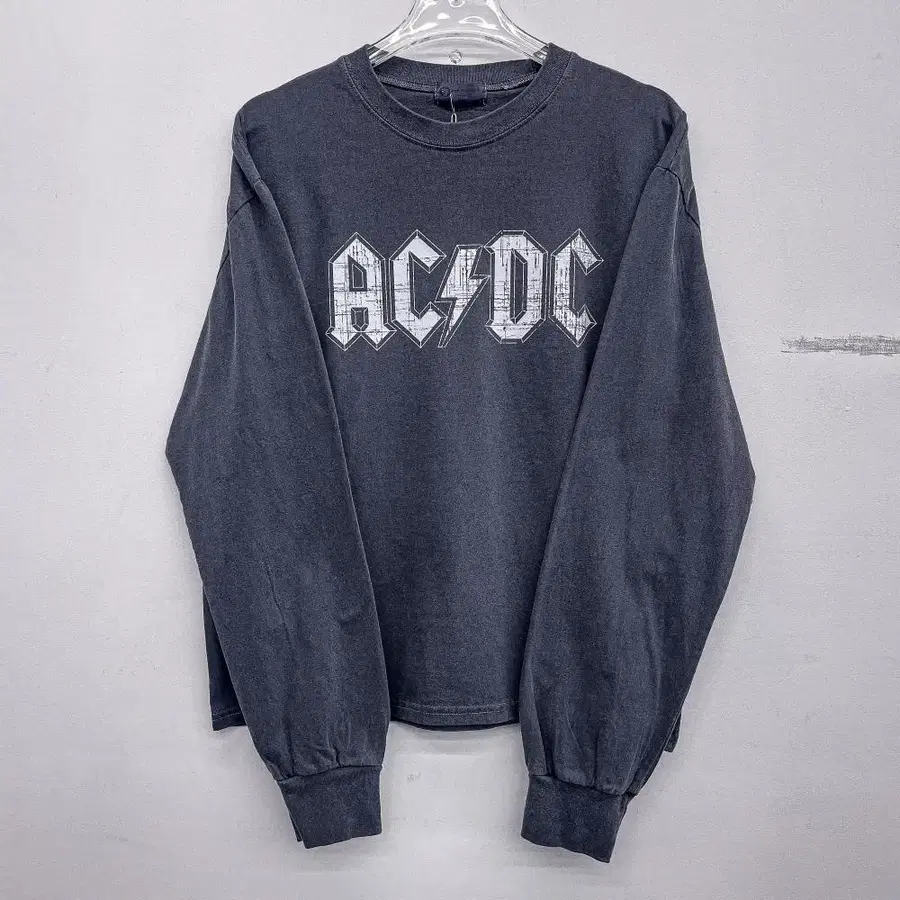 [새상품] ACDC 피그먼트 긴팔티 (FREE) AG340 딥네이비