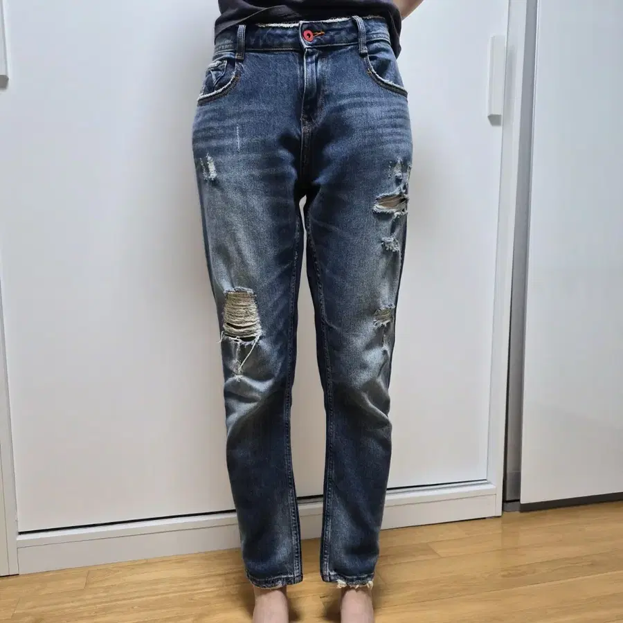 자라 데미지 진 블루