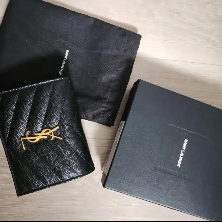 생로랑 YSL 정품)카드지갑