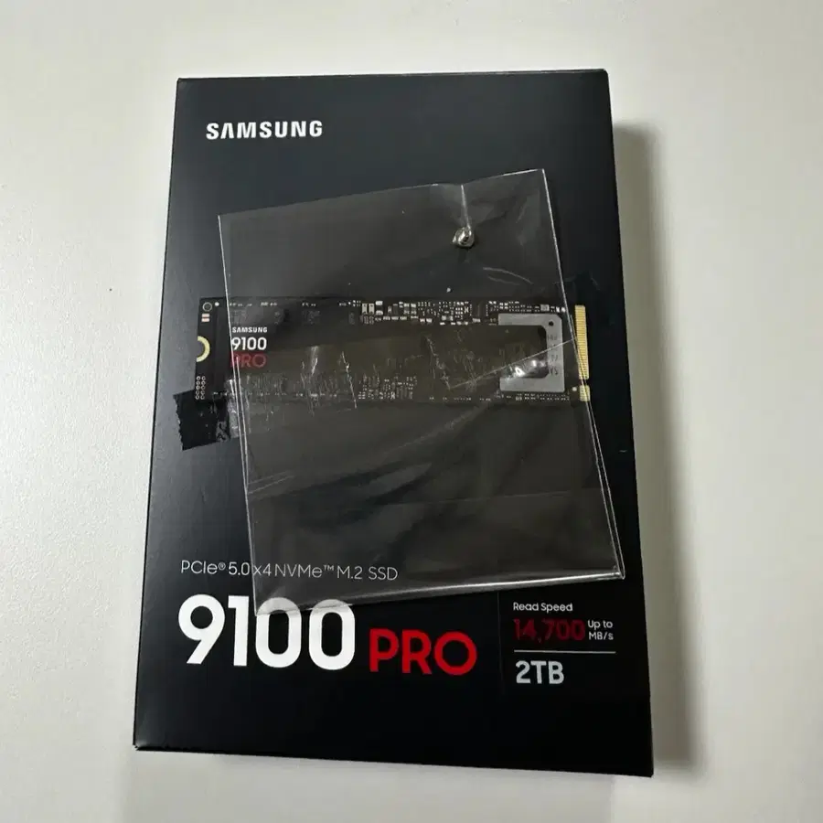 (국내생산, 미개봉) 삼성 9100 PRO M.2 SSD 2TB