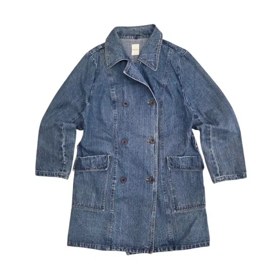 Japan Vintage 일본 빈티지 여성 더블 데님 하프 코트 자켓