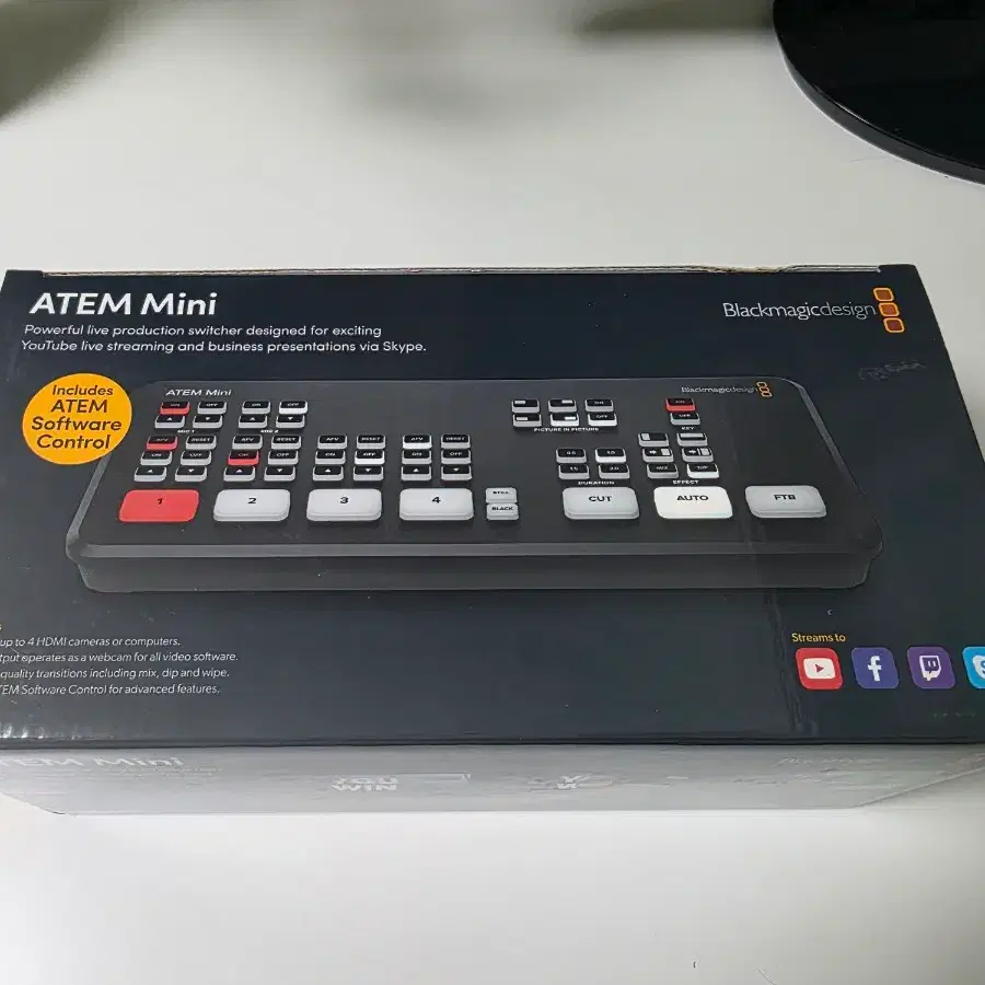블랙매직디자인 ATEM MINI 스위쳐