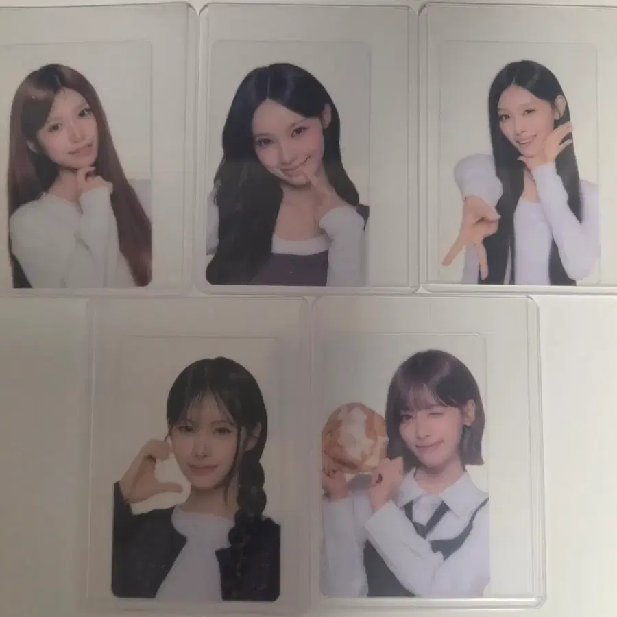 CU 리센느 빵 포토카드 일괄로 팝니다.
