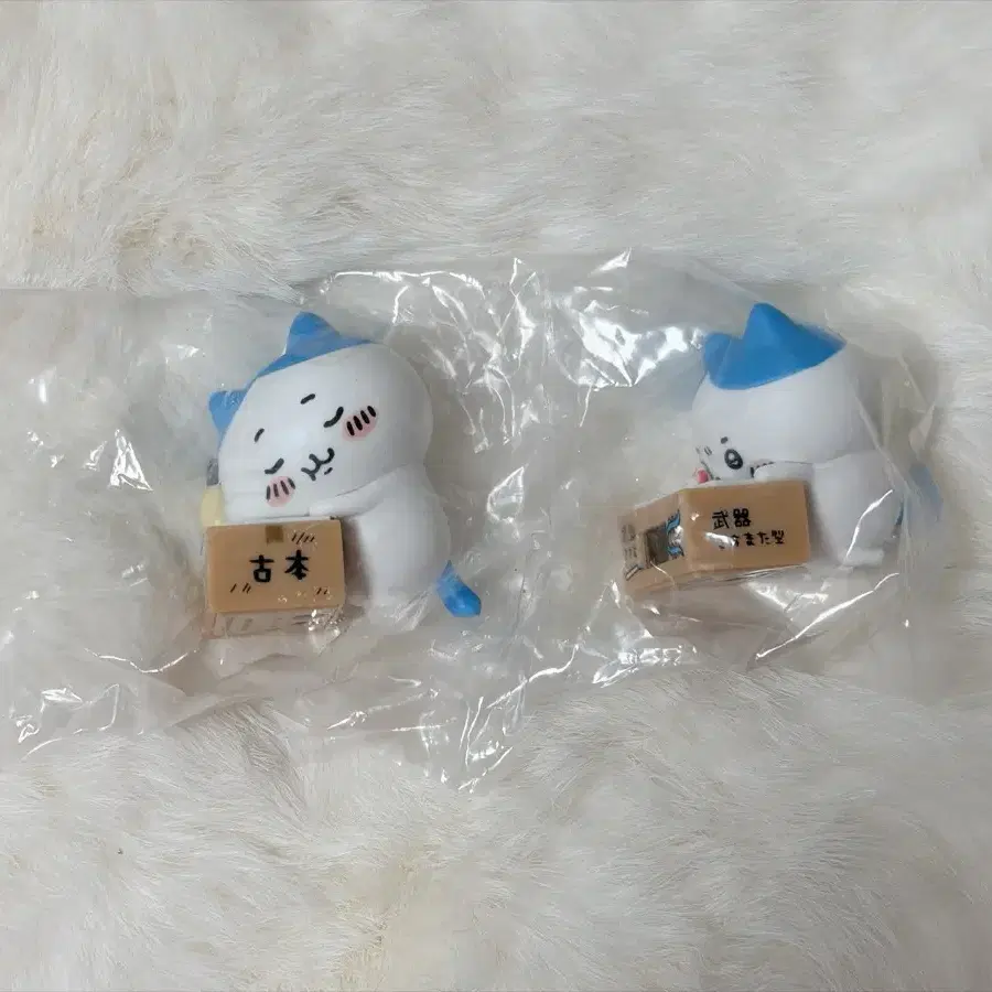 새상품)하치와레 세트 키탄클럽 치이카와 먼작귀 골판지 탁상 시계 가챠 1탄
