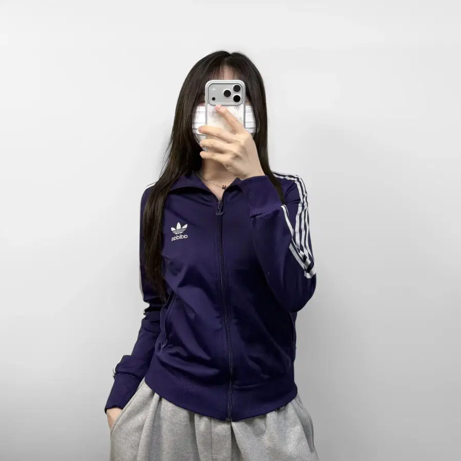 아디다스 파이어버드 트랙탑 져지 퍼플