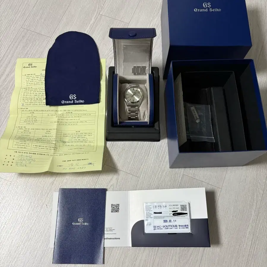 그랜드세이코 SBGP009 극상품