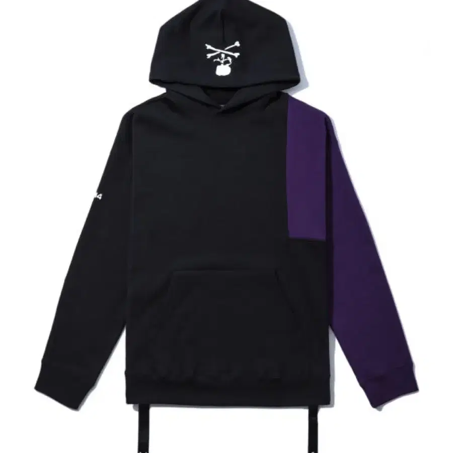[새상품] 알파 인더스트리 (Alpha Industries) 퍼플 슬리브 후드 M