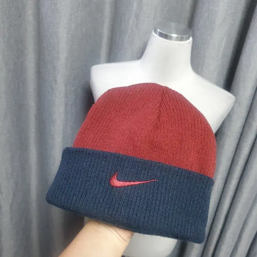 나이키 배색 비니