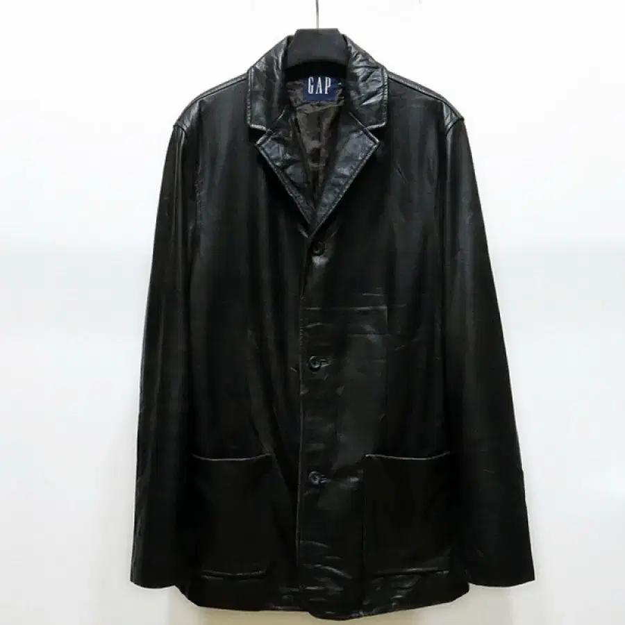 빈티지 재팬 90s 갭 가죽 블레이져 자켓