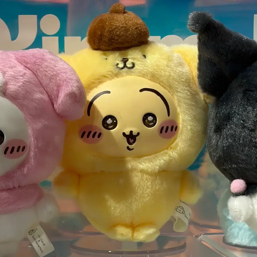 치이카와 산리오 Kiramekko 콜라보 우사기 폼폼푸린