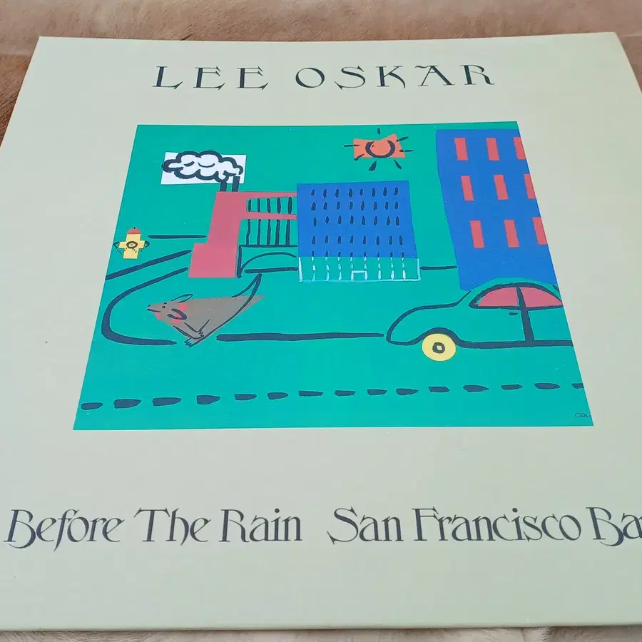 [국내 라이선스 LP] 하모니카 연주자 리 오스카( Before The Rain / San Francisco Bay (EX)