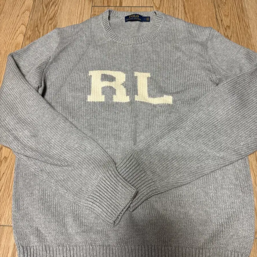 [M] 폴로 RL 니트 그레이