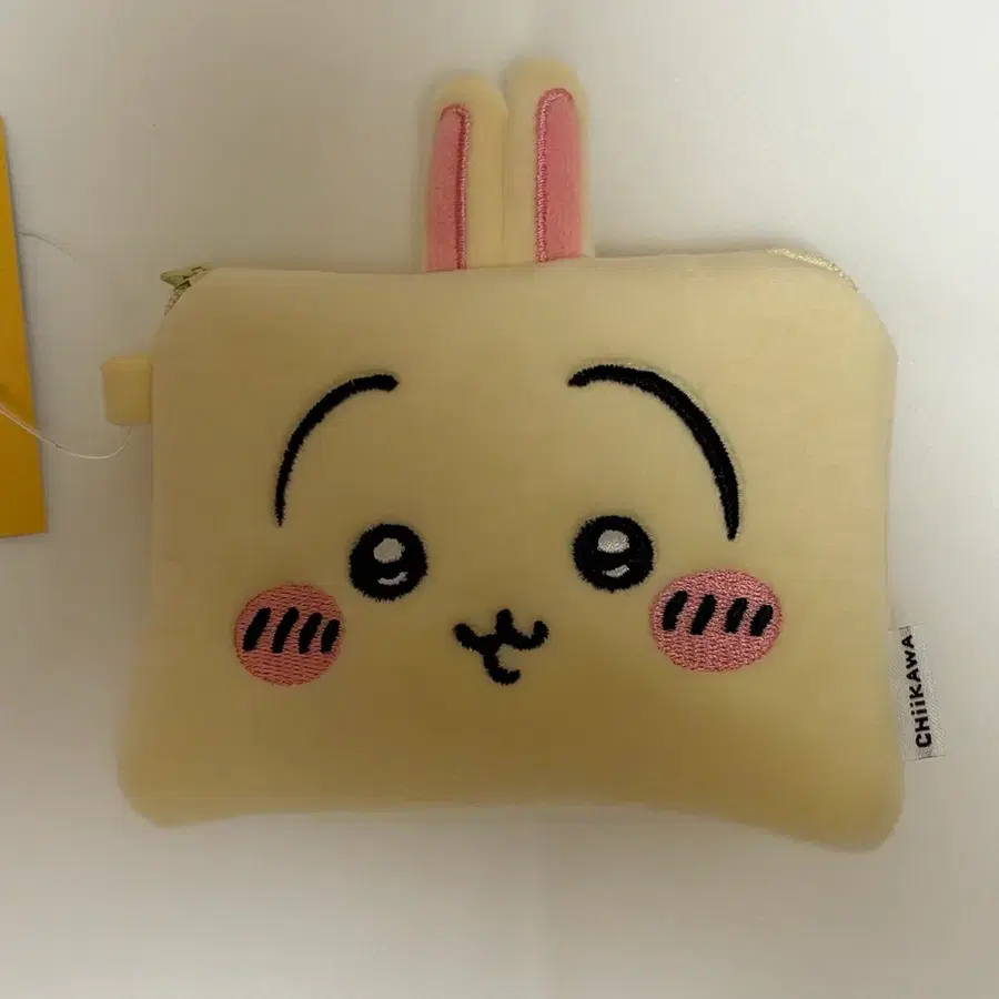 새상품) 먼작귀 뉴 미니 파우치 우사기 동전 지갑 인형 가챠 치이카와