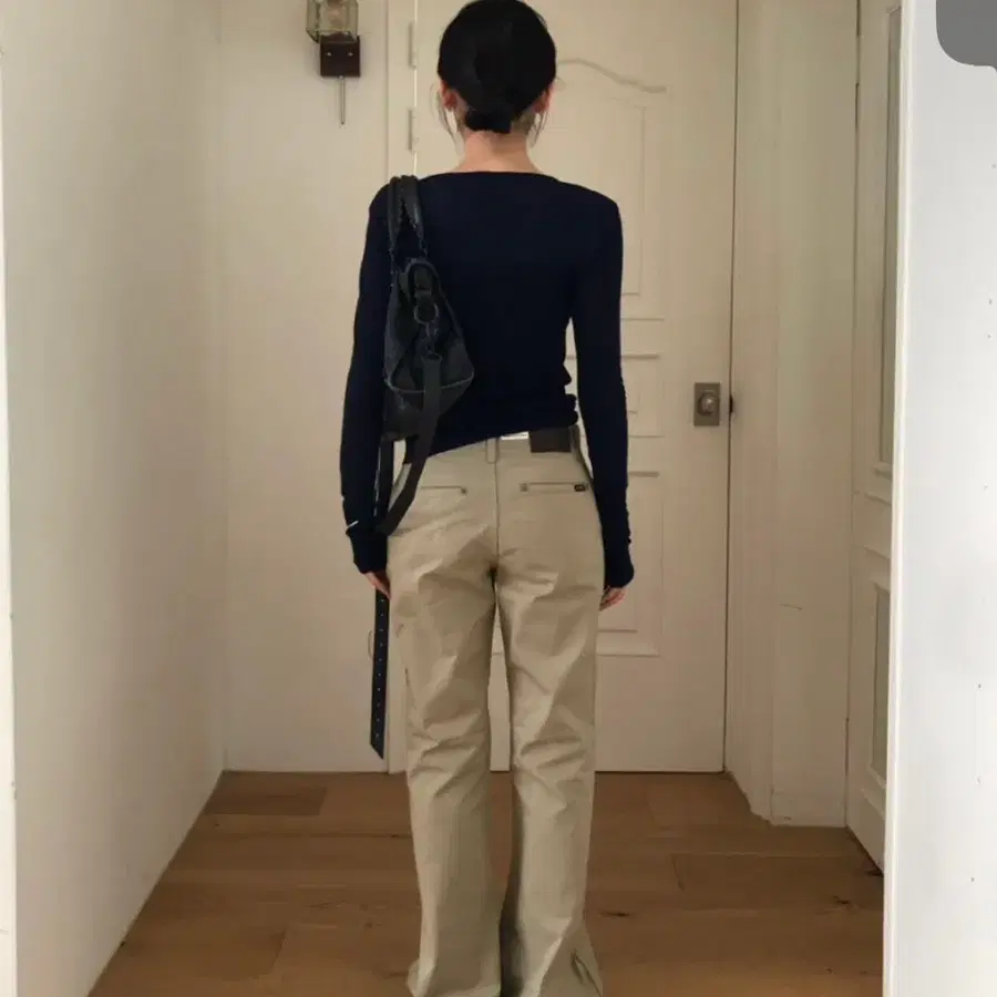 ootj yue 125 SIMPLE BEIGE COTTON PT 125 심플 베이지